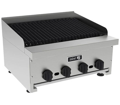 ASADOR A GAS CON SERCHA PERIMETRAL - RADIANTE