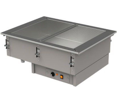 BANO MARIA ELECTRICO CON AGUA 2 GN - 230V - 5060HZ