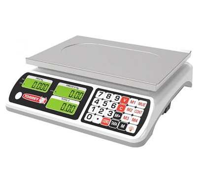 BASCULA 40KG DIVISION MINIMA 0010KG 110 VCA 60HZ