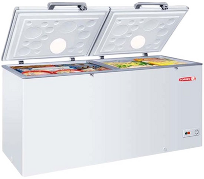 CONGELADOR DE 25 PIES  CUBICOSDOBLE TAPA SOLIDA DE CERRADUR