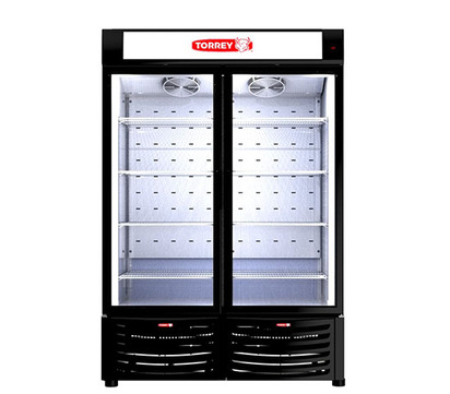 CONGELADOR EXHIBIDOR VERTICAL 32 PIES CUBICOS AIRE FORZADO