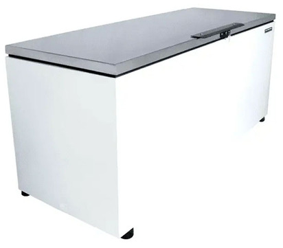 CONGELADOR HORIZONTAL TAPA COFRE BITEMPERA 1PUERTA DE AI 1CANASTILLA CERRADURA 250 PIES C