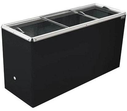 CONGELADOR PLANO HORIZONTAL  CRISTAL RECTO  3 PUERTAS CORREDIZAS 15312
