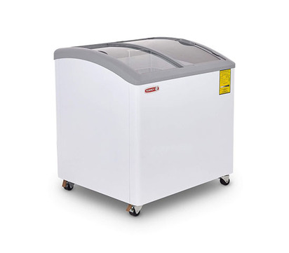 CONGELADOR TAPA DE CRISTAL CURVO 235LTS-18C 80X694X85CM