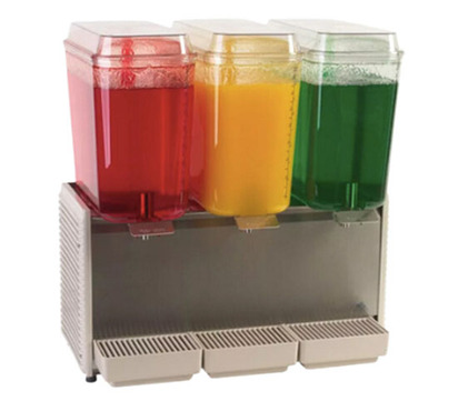 DISPENSADOR DE BEBIDAS  CON 3 TAZONES DE 189 LITROS CU