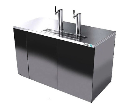 DISPENSADOR REFRIGERADO EN AI - 2 PUERTAS - 2 TORRES - 3 DISPAROS