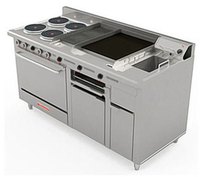 ESTUFA DE 4 QUEMADORES ABIERTOS TIPO JUMBO ASADOR ARAE UTIL 029 M DE FRENTE 057 M DE FONDO P