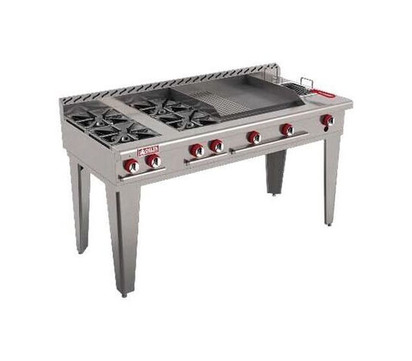 ESTUFA SHORNO  ASADOR  PLANCHA  FREIDOR  HORNO  GRATINADOR 64  100 AI 430