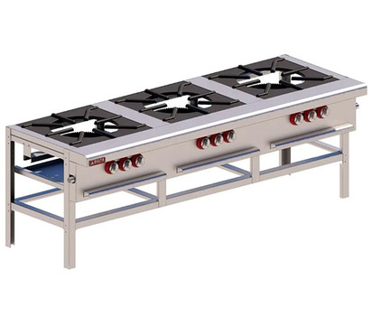 ESTUFON TRIPLE 3 QUEMADORES TRIPLES 100 AI 430