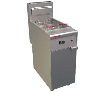FREIDOR 20 LTS 1 TINA 2 CANASTILLAS 3 QUEMADORESAI 430 EXT  ALUMINIZADO INT