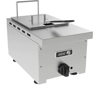 FREIDORA A GAS DE SOBREMESA - 1 QUEMADOR - 10 LBS DE CAPACIDAD