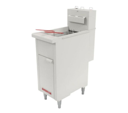 FREIDORA ELECTRICA 15 LITROS DE ACEITE 2 CANASTILLAS QUEMADORES DE RECUPERACION INMEDIATA