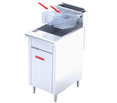 FREIDORA LAI TANQUE 255L 2CANASTILLAS4QUEMADORES DE RI TERMOSTATO RX  048X088X096MTS 45KG