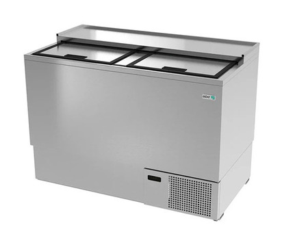 GLASS FROSTER EN AI - 2 PUERTAS SOLIDAS CORREDIZAS - PARRILLAS DESLIZABLES EN EL INT CON SIST DE