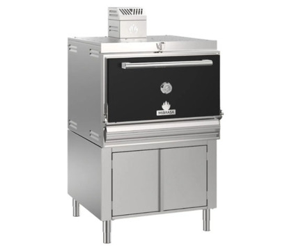 HORNO DE BRASA CON ARMARIO BAJO 160-190 COMENSALES