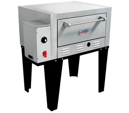 HORNO EN AI PISO DE PIEDRA 1 QUEMADOR TERMOSTATO PORCELANIZADO 101X075X107M 101KG