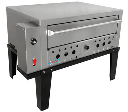 HORNO EN AIPISO DE PIEDRA2QUEMADORESTERMOSTATOPORCELANIZADO 145X120X105M 270KG