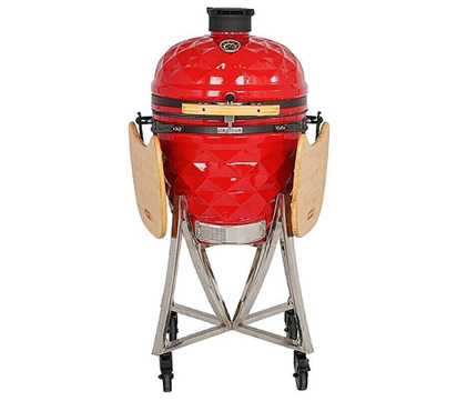 HORNO KAMADO MULTIFUNCIONAL ROJO MEDIDAS 21 PULGADAS