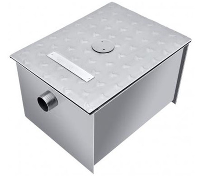 INTERCEPTOR DE GRASA CAPACIDAD DE ALMACENAJE 45 KG DE GRASA CAPACIDAD DE FLUJO 187 LTMIN DE AGUA