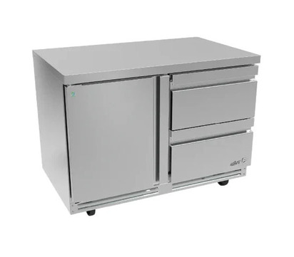 MESA REFRIG BAJO MOSTRADOR - 2 CAJONES  1 PUERTA PREMIUM LINE