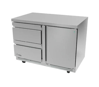 MESA REFRIG BAJO MOSTRADOR - 2 CAJONES  1 PUERTA PREMIUM LINE