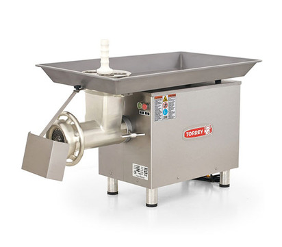 MOLINO PARA CARNE MOTOR DE 3 HP TRIFASICO GABINETE Y CHAROLA