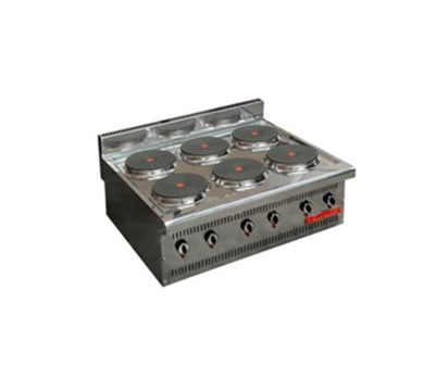 PARRILLA DE 6 QUEMADORES ABIERTOS TIPO JUMBO MEDIDA EXTERIOR 088 M DE FRENTE 081 M DE FONDO Y