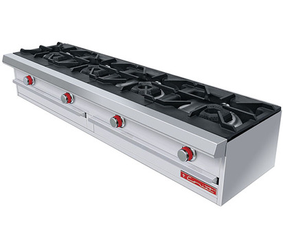 PARRILLA HEAVY DUTY CCHAROLAAI4QUEMADOR CTAPA4PERILLAS ZINC4PARRILLAS 1760X0565X0310M 85K