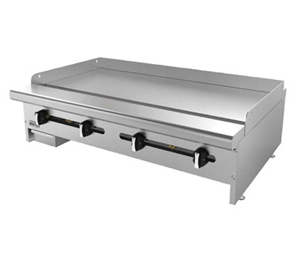 PLANCHA LISA A GAS CON PLACA DE 1