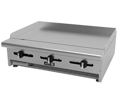 PLANCHA LISA A GAS CON PLACA DE 58