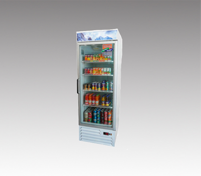 REFRIGERADOR 1 CUERPO CON DISPLAY-1 PUERTA DE CRISTAL