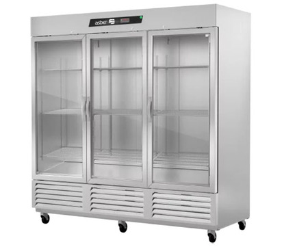 REFRIGERADOR 3 CUERPOS PROFESSIONAL LINE - 3 PUERTAS DE CRISTAL