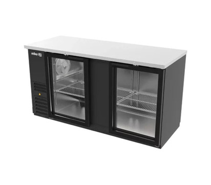REFRIGERADOR DE CONTRA BARRA CON PUERTA DE VIDRIO - SERIE 800