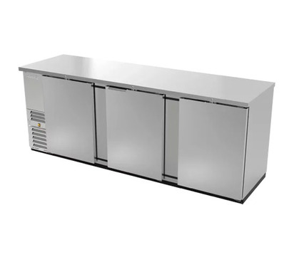REFRIGERADOR DE CONTRA BARRA EN AI CON PUERTAS SOLIDAS