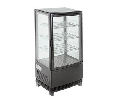 REFRIGERADOR VERTICAL MOSTRADOR NEGRO
