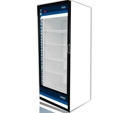 REFRIGERADOR VETICAL 1 PUERTA LUCES LED 4 PARRILLAS 20 PIES3