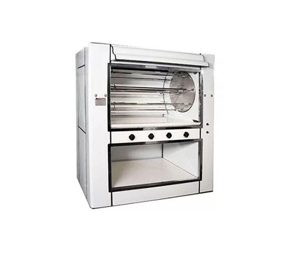 ROSTICERO CAPACIDAD DE 64 POLLOS ESMALTADO
