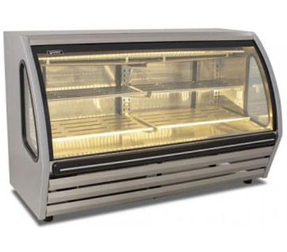 VITRINA CARNICERA 18 PIES CUBICOS ACERO INOXIDABLE