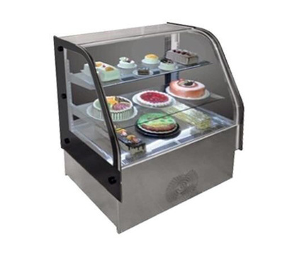 VITRINA CRISTAL CURVO FULL GLASS 100 MTS