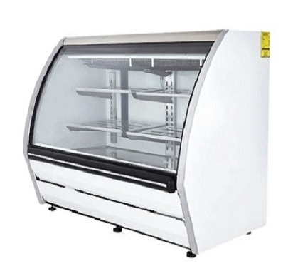VITRINA EXHIBIDORA COLOR BLANCO CAPACIDAD 1783 PIES CUBICOS