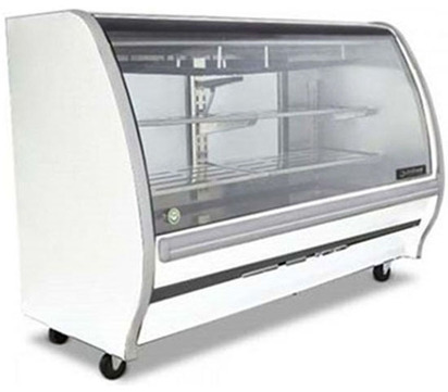 VITRINA EXHIBIDORA COLOR BLANCO CAPACIDAD 1783 PIES CUBICOS