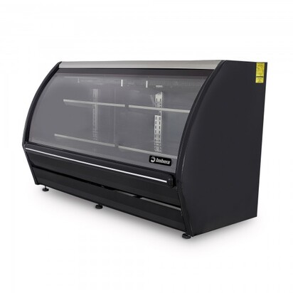 VITRINA EXHIBIDORA COLOR NEGRO CAPACIDAD 1783 PIES CUBICOS